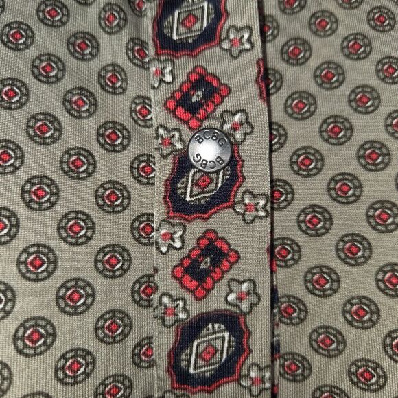 BcbgMaxazria Boho Stretch Jersey Blouse Top Size Medium - Picture 4 of 8